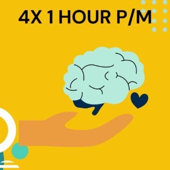 4x 1 Hour hypnotherapy or coaching sessions per month