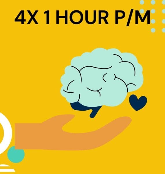 4x 1 hour Regular Sessions Per Month (min 2 months)