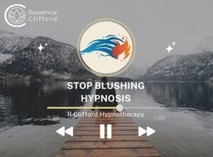 Stop blushing hypnosis audio cover