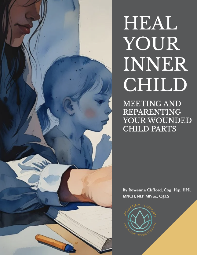 Heal Your Inner Child: meeting and reparenting your wounded inner parts, by Rowenna Clifford, e-book cover.