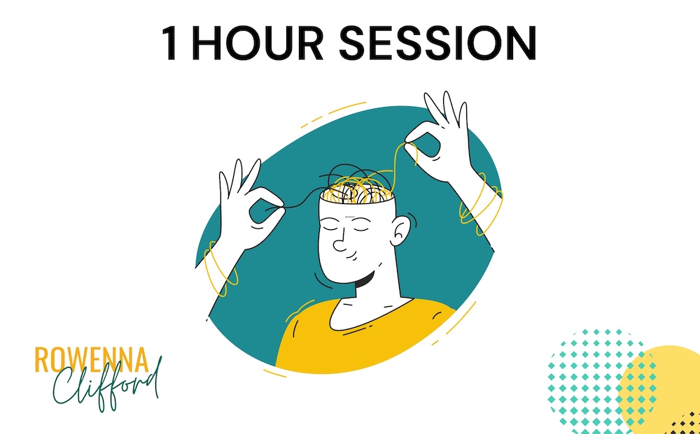1 Hour hypnotherapy session cover